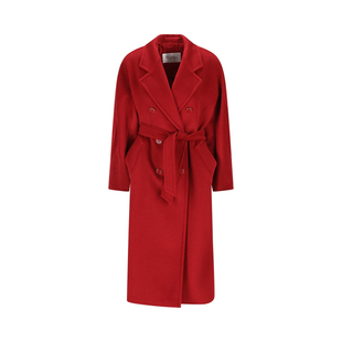 MAX MARA 26早春madame 101801 女士羊毛羊绒大衣外套 意大利代购
