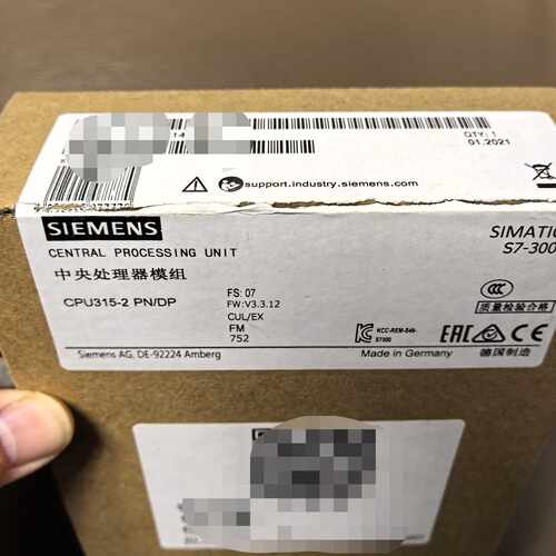 西门子SIMATIC S7-300 CPU模块，型号6ES7