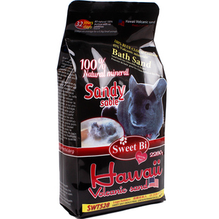 包邮 SweetBi 碧甜 蓝云龙猫浴沙洗澡沙100%天然火山灰2.28kg