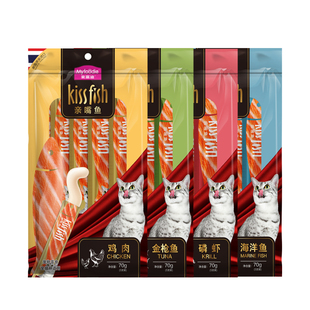 【天猫U先】麦富迪亲嘴鱼猫条30支