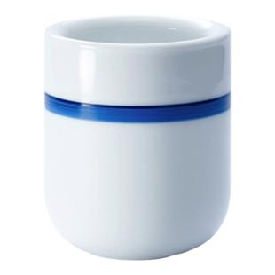 宽度蓝边厚杯240ml/景德镇高温瓷杯/咖啡杯/水杯|痣birthmark