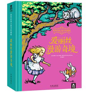 【节日礼物】乐乐趣珍藏版精装立体书爱丽丝梦游仙境立体书儿童3d立体书英国原版无删减世界经典童话故事3-6-12岁以上小学生精装书
