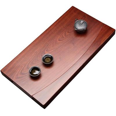 花梨木茶盘整块原木家用新中式客厅简约功夫茶具套装单层海茶茶托