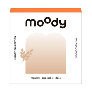 moody日抛美瞳10片隐形眼镜大小直径格雷玫瑰月光石pro定位高光