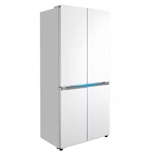 【全国补贴】美的熊墩墩603L冰箱以旧换新零嵌十字四门家用大容量