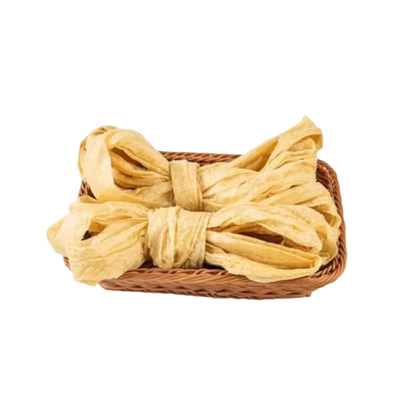 手工老式大豆豆皮素肉食材