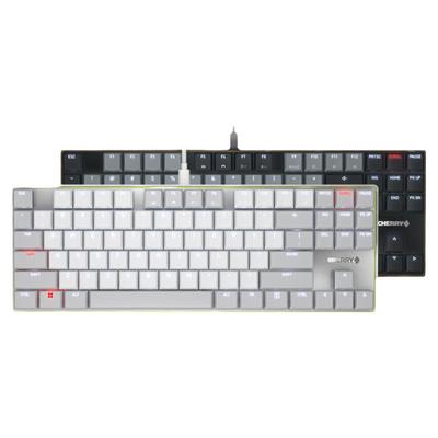 CHERRY樱桃KC500有线矮轴机械键盘办公女生静音电脑键盘87/108键