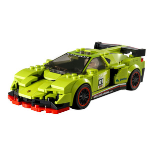 森宝拼装积木名车世界赛车汽车模型多种组合儿童益智男孩拼插玩具