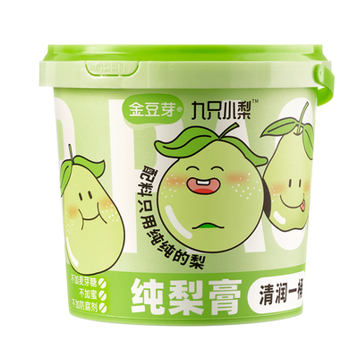 金豆芽纯梨膏210g儿童秋梨膏老人孩子送礼物泡水外出便携分享装
