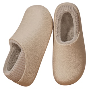 2026新款防水手术室棉拖鞋秋冬季保暖防滑包跟可外穿厚女底月子鞋