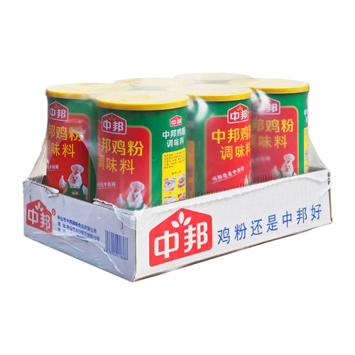 中邦 鸡粉调味料1kg*6罐 餐厅饭堂大排档烹饪调味增鲜餐饮优选
