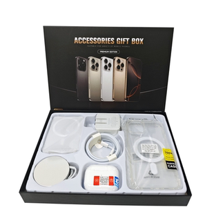 适用于苹果iPhone17pro华强北6件套手机壳16磁吸13充电宝max无线15套装14配件PD快充plus蓝牙耳机充电头air器