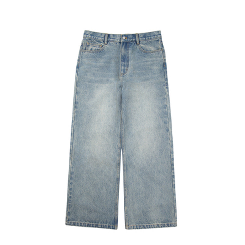 化学制品 阿姆的八英里 宽松水洗牛仔裤 P2_BLU_JEANS