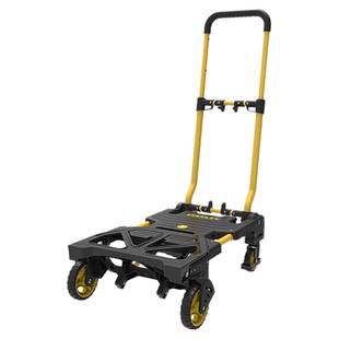 史丹利手推车折叠便携式小推车搬运平板车摆摊拉货多功能手拉拖车