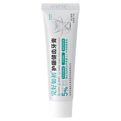 完好如初护龈健齿牙膏不含氟