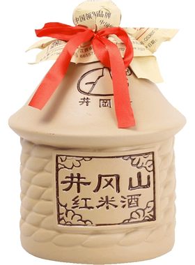 井冈山红米酒14.5度15年陈2500ml(不甜款)坛装黄酒客家糯米酿纯粮
