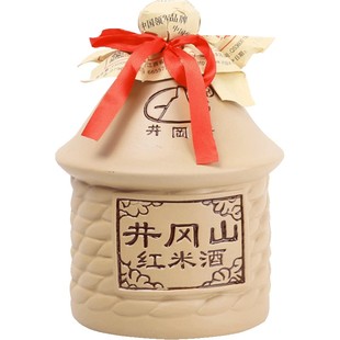 井冈山红米酒14.5度15年陈5斤(不甜款)坛装黄酒客家糯米酿纯粮酒