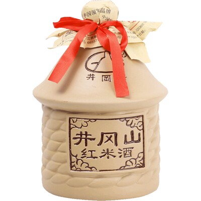 井冈山红米酒14.5度15年陈2500ml(不甜款)坛装黄酒客家糯米酿纯粮