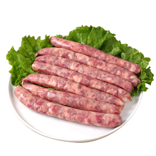 台湾烤肠士林大香肠猪肉台式烤肠手工蒜片肉肠地道夜市半成品商用