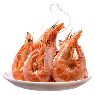 海虾干500g对虾干虾海鲜干货非大号特大碳烤虾干即食虾子孕妇零食