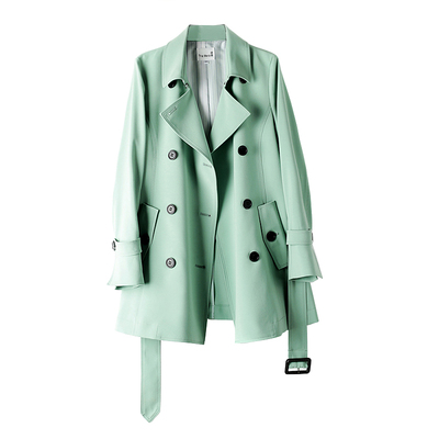 风衣女短款早春新款气质