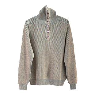 高端定制原创设计 女翻领出口山羊绒双线双元宝针加厚毛衣 顺丰包