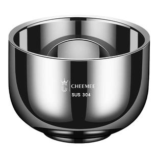 304不锈钢酒杯家用高颜值啤酒杯子户外茶杯防摔白酒二两个人专用