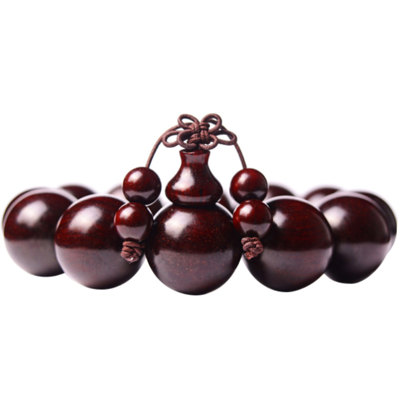 佛尘轩正品小叶紫檀无棕眼老料手串高密度老泥料高端文玩串珠念珠