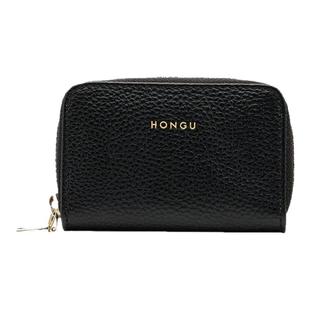 红谷新款卡包女式小巧真皮女士多卡位证件收纳包牛皮零钱包卡片包