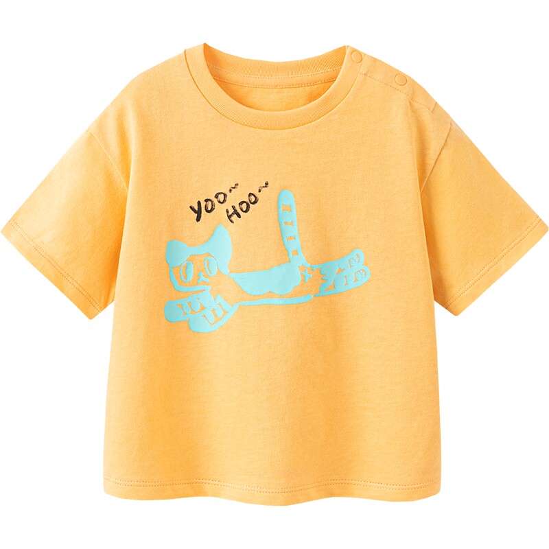 【排汗T】迷你巴拉巴拉男女童亲肤凉感抑菌短袖T恤夏季不闷汗