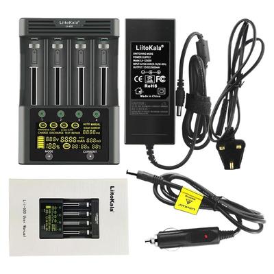 LiitoKalalii-600 可测容量 锂电池充电器 18650 21700 AA/AAA等