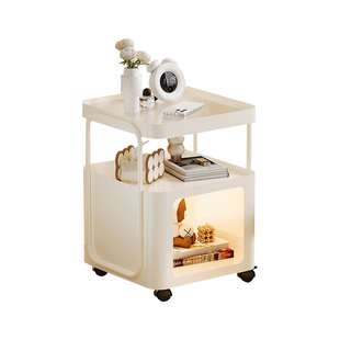 铁艺床头柜家用卧室小型床边置物架子替代品小边几可移动2026爆款