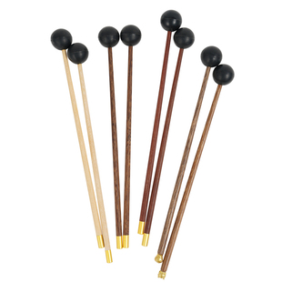 空灵鼓鼓锤实木无忧鼓鼓棒鼓槌一对实木敲鼓棒莲花忘忧鼓手碟琴锤