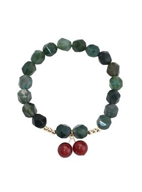 原创手串樱桃气质森系手饰品手链