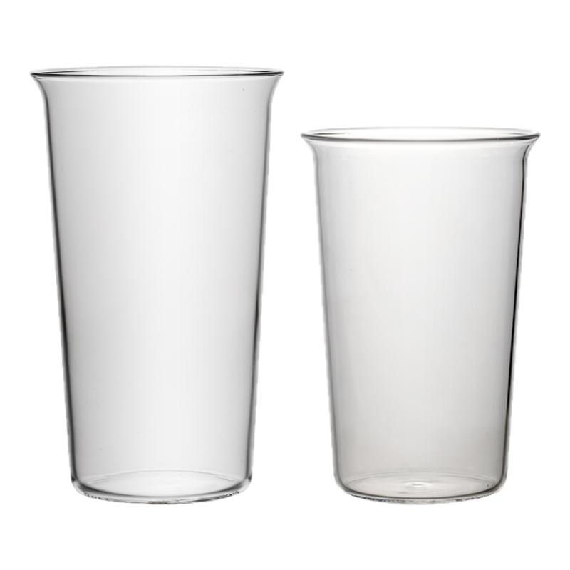 耐高温果茶玻璃杯大容量夏天家用简约美式咖啡特调奶茶柠檬茶杯子