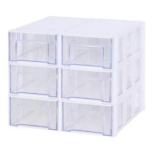 吧唧手办徽章收纳盒动漫周边卡通胸针透明保存盒防尘防潮分隔透明