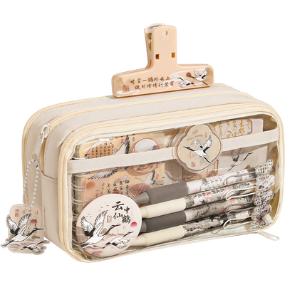 超好分类13层国风笔袋2025超火