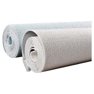 厚墙纸自粘防水防潮布纹壁纸卧室温馨3d立体墙贴电视背景墙面贴纸