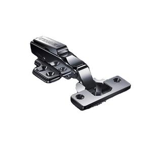 悍高不锈钢304橱柜衣柜铰链玻璃铝框门厚门板阻尼液压缓冲二段力