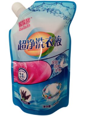 浓缩去污天津洗衣液哚哚馨袋持久