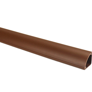 艾力德PVC墙角迷你线槽H20三角扇形槽明装免打钉明线遮挡整理神器