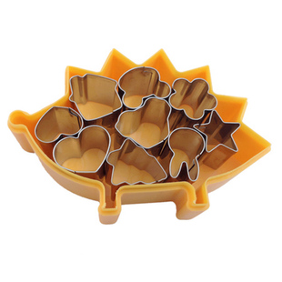 新款小号 果蔬压花模具套装Q版迷你水果蔬菜切花工具便当饭团模具