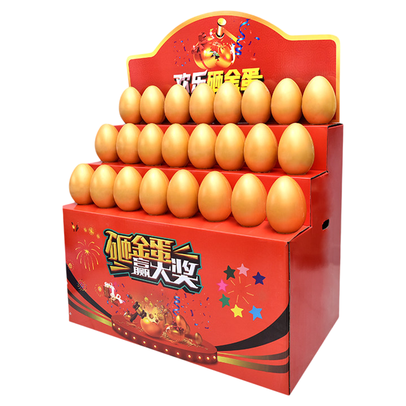 工厂直销金蛋批发一整箱活动道具