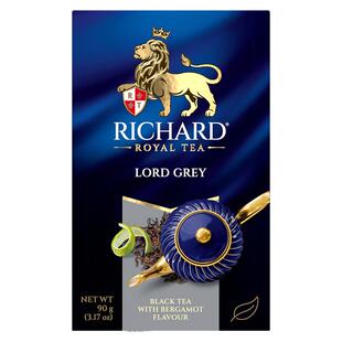 瑞查得Richard伯爵红茶散茶英式下午茶红茶俄罗斯原装进口