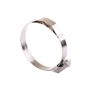 304不锈钢德式偏头补偿喉箍TJBC天津宝成涡轮增压管夹带弹簧卡箍