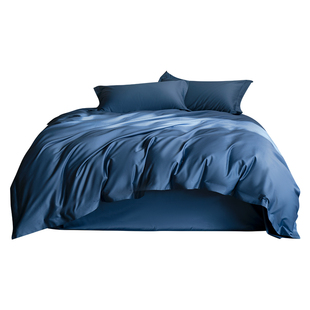 本初防螨四件套140s匹马棉被套床单床笠全棉纯棉除螨床上用品套件