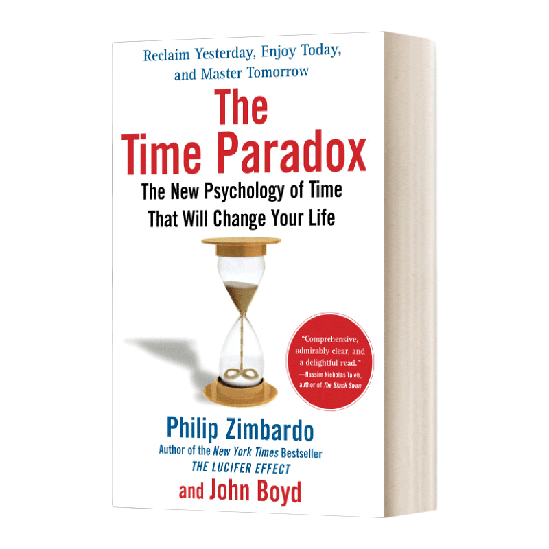 英文原版 The Time Paradox 时间的悖论 关于时间与人生的科学 英文版 进口英语原版书籍