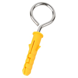 304不锈钢羊眼自攻螺丝钉灯钩小黄鱼膨胀挂钩吊环螺钉铁问号勾子