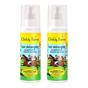 ChildsFarm儿童农场免洗护发精油喷雾女童宝专用护发素头发梳理节