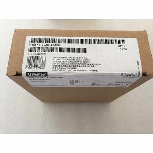 议价6ES73152AH140AB0 S7-300 CPU 315-2DP中央处理器7315-2AH14-